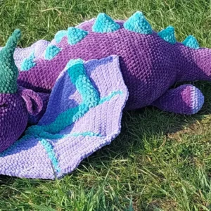 Rocco the Dragon Crochet Plushie