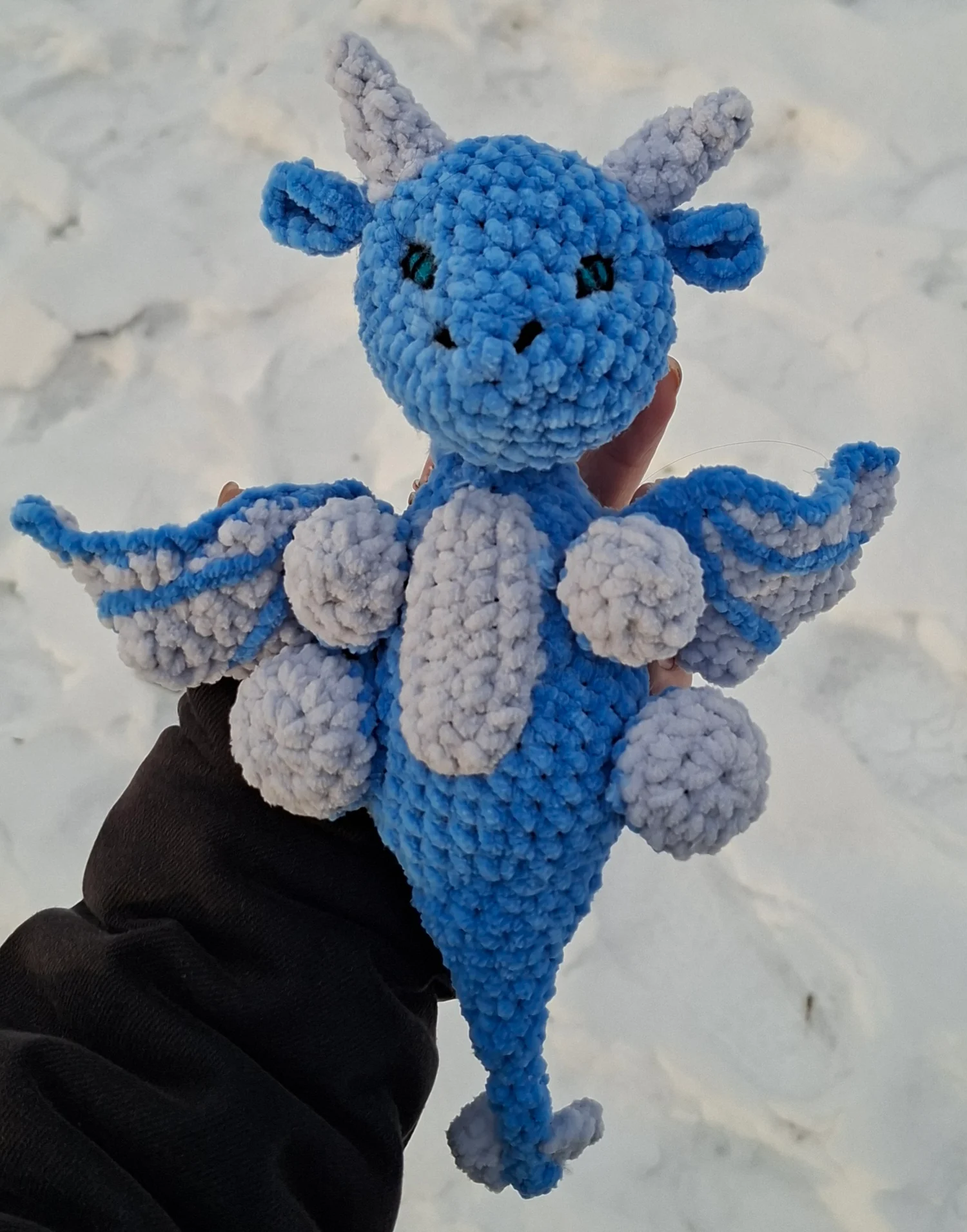 Sparky the Dragon FREE PDF Pattern - Obrázek 3