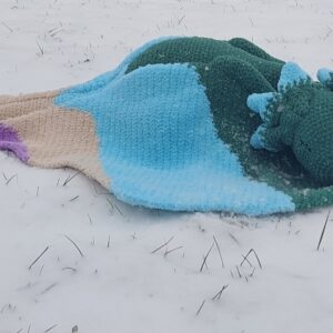 Delilah the Dragon Crochet PDF Pattern