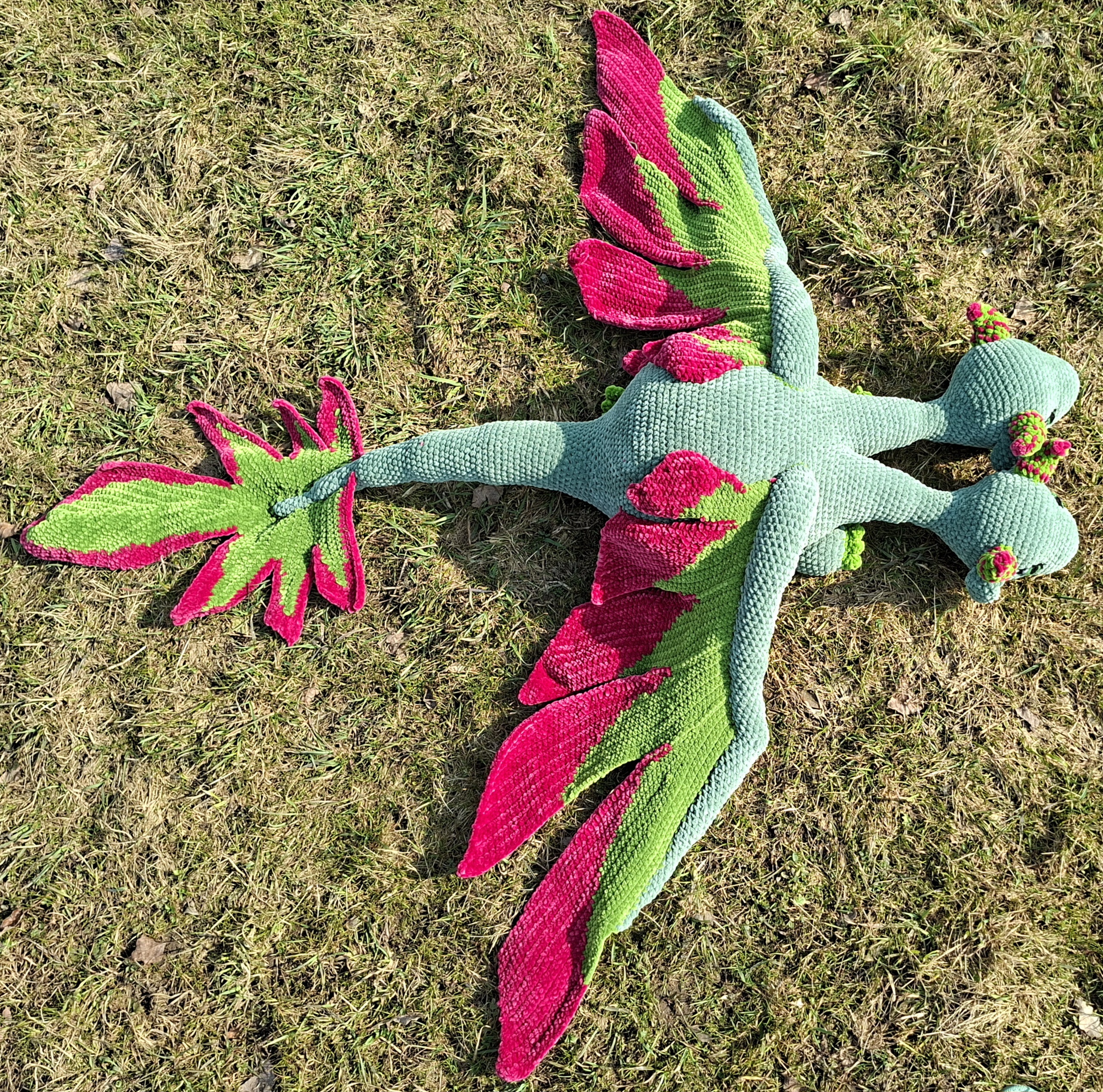 Fenix the Dragon Plushie - Obrázek 4