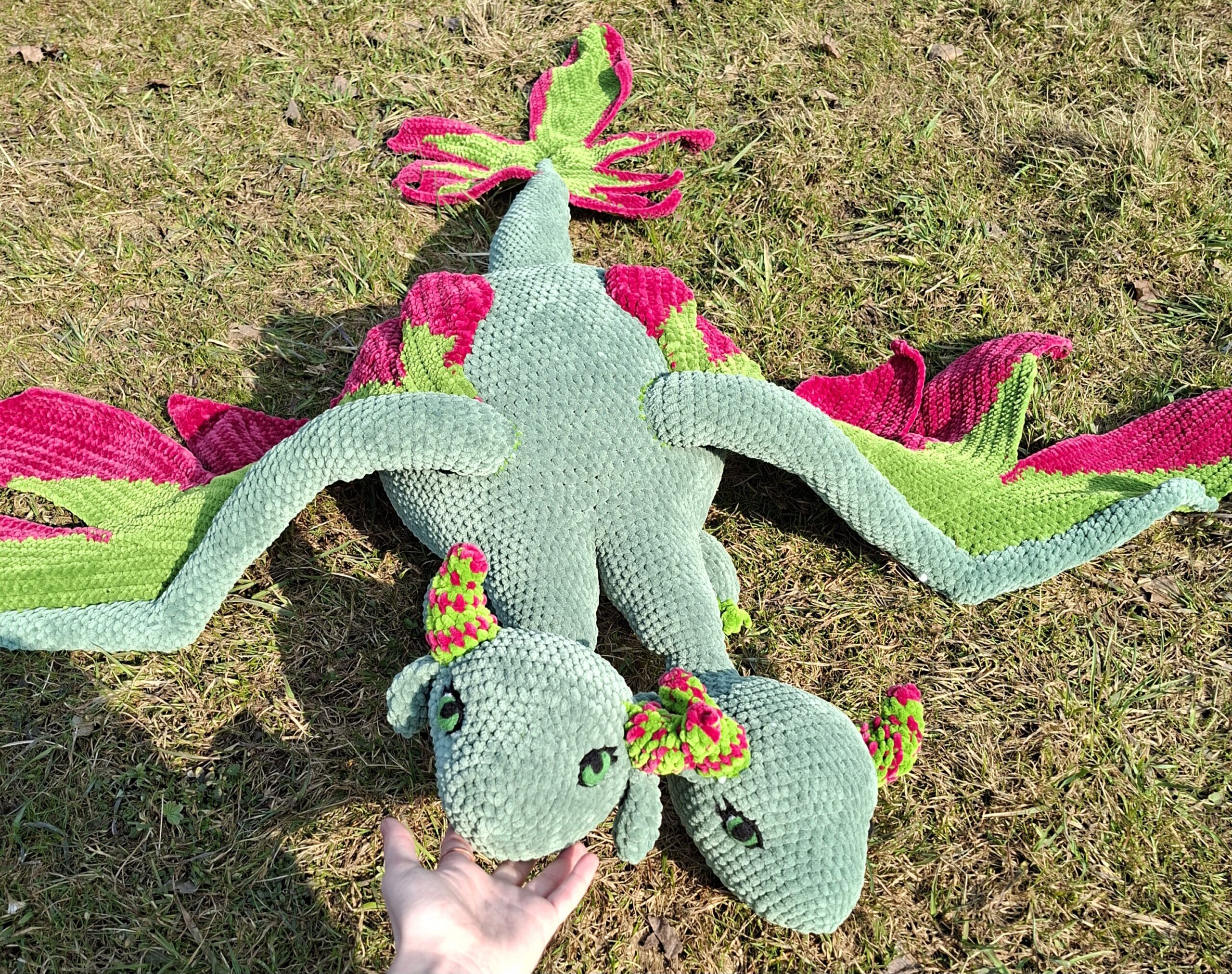 Fenix the Dragon Plushie - Obrázek 5