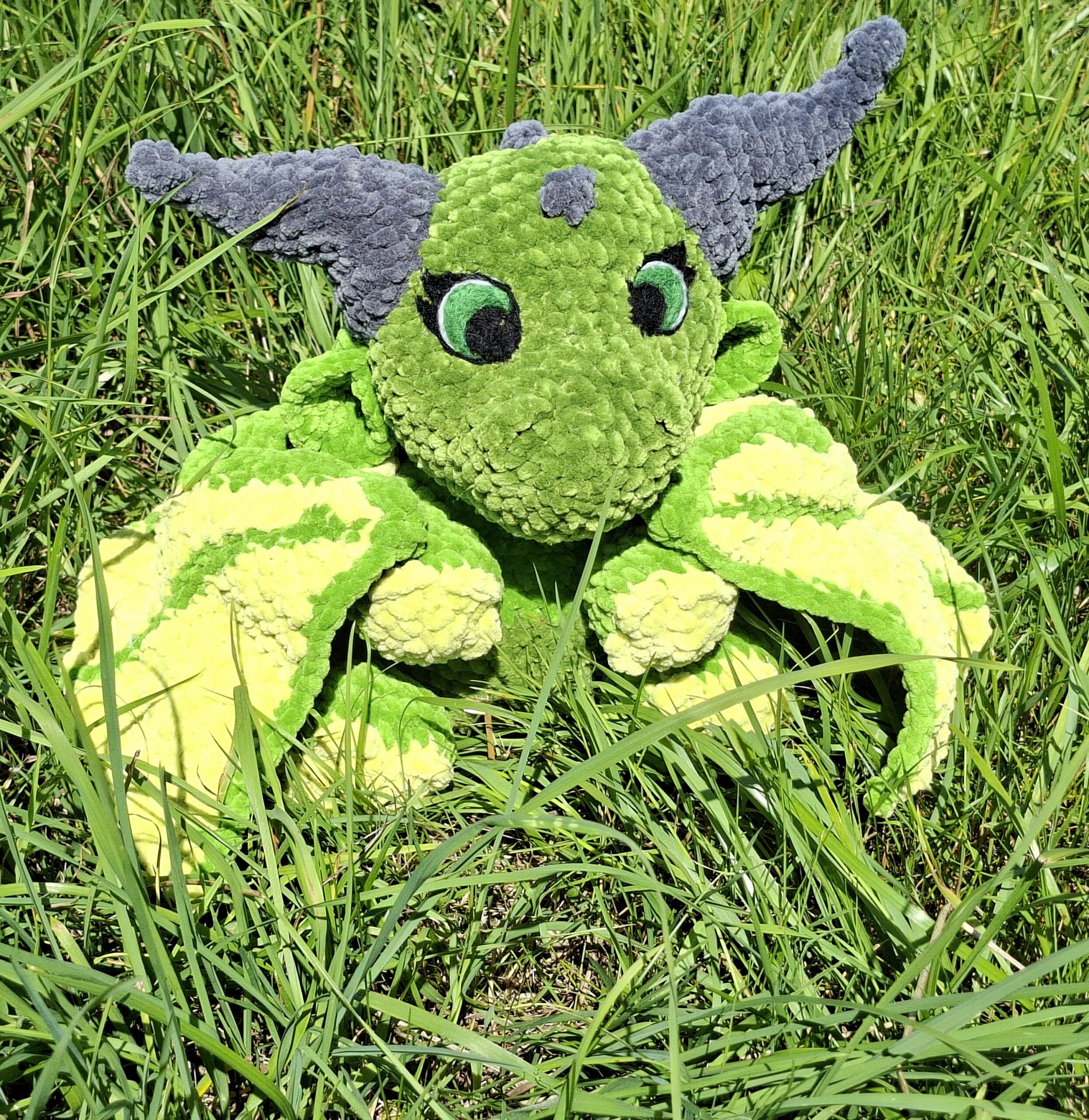 Rocco the Sitting Dragon Crochet Pattern - Obrázek 6