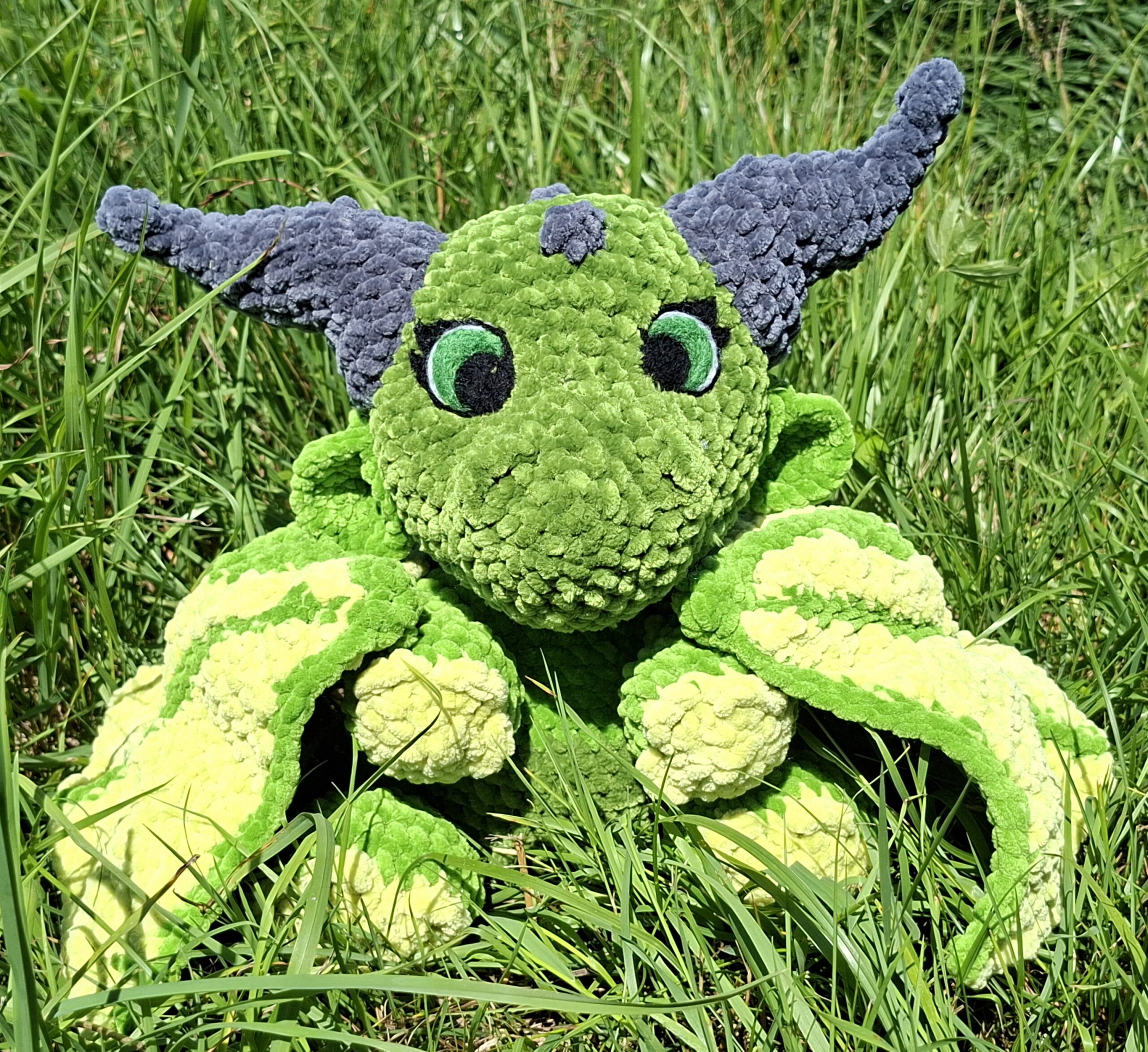Rocco the Sitting Dragon Crochet Pattern - Obrázek 5